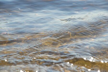 river as a background in the sunlightの写真素材