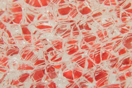 broken glass macro as backgroundの写真素材