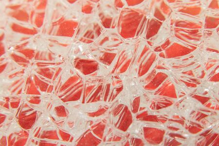 broken glass macro as backgroundの写真素材