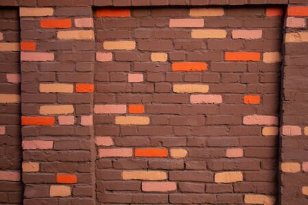 brickwork close up as backgroundの写真素材