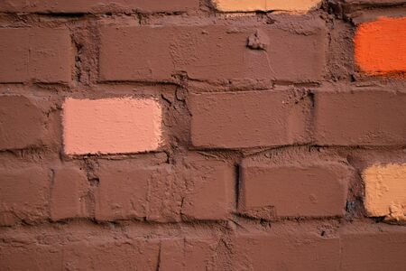 brickwork close up as backgroundの写真素材