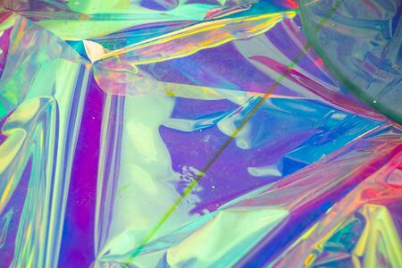 multicolored shiny pearl walls as backgroundの写真素材