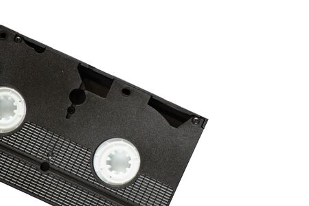 DVD cassette old on an isolated backgroundの写真素材