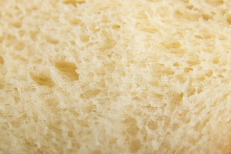 piece of bread close-up in daylight macro photoの写真素材