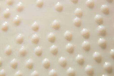 white plastic background into a shallow dotの写真素材