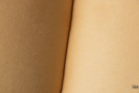 book with blank pages opened on an isolated backgroundの写真素材