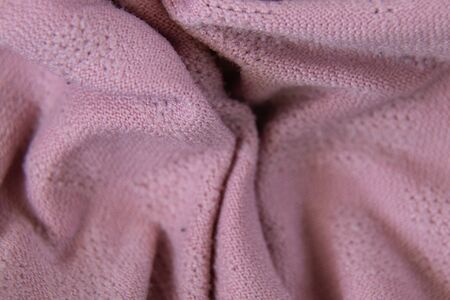 background pale pink pastel fabric macroの写真素材