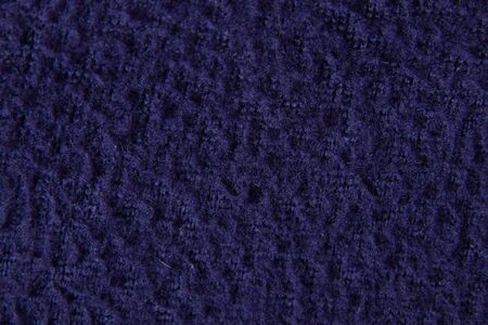 dark blue fabric warm sweatshirts closeupの写真素材