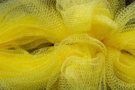 soft shower sponge closeup as background