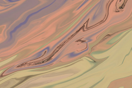 abstract wavy pattern in multicolored orange tones as background design, pattern of lines