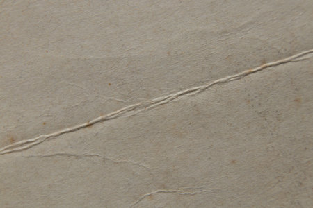 background of old paper light book cover close up, macro photoの写真素材