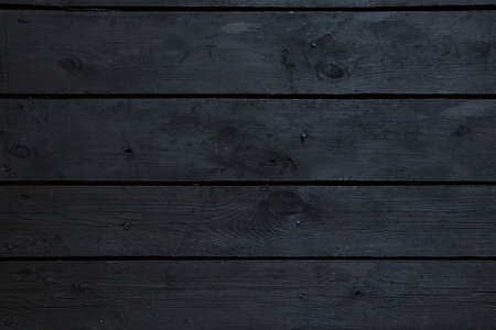 black wood floor, black wood plank as background