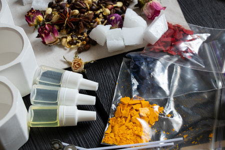 The process of making scented candles at home, make candles with your own hands