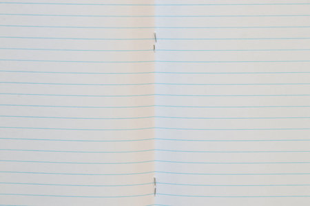 School notebook lined, notebook paper sheet lined, notebook as background