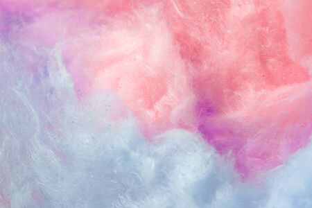 trend color of the year, coral and purple background, cotton candy