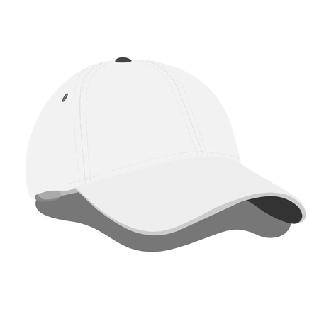 Illustration of cap, baseball cap, baseball cap vector, baseball cap isolated, baseball hatのイラスト素材