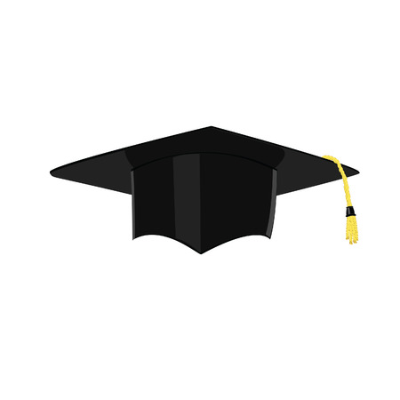 Graduation,  graduation hat,  graduation cap iconのイラスト素材