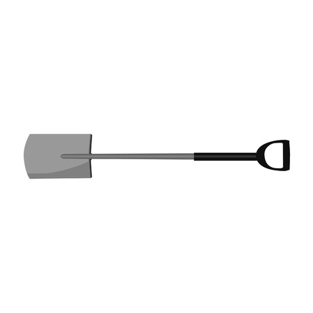 Shovel, shovel isolated, shovel vector, steel shovelのイラスト素材