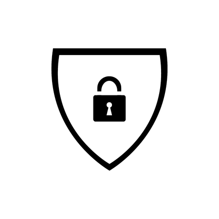 Vector illustration security guard icon.のイラスト素材