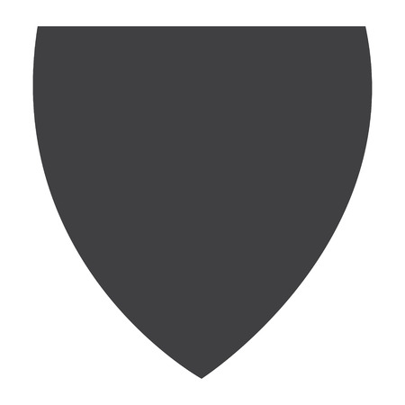 Raster security guard icon. Shield sign, symbolの写真素材