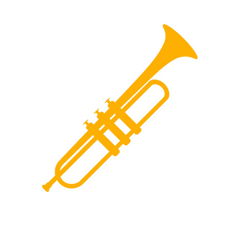 Trupmet music instrument vector iconのイラスト素材