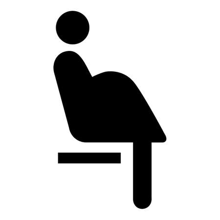 Icon priority for pregnant. Seating priority for pregnant. Vectorのイラスト素材