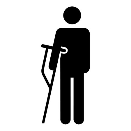 Icon priority for injured people.のイラスト素材