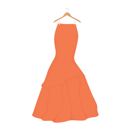 Skirt template, design fashion woman illustration - women skirtのイラスト素材