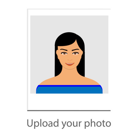 Upload your photo icon. Picture, image or photo icon.のイラスト素材