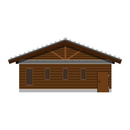 Japanese style houseのイラスト素材