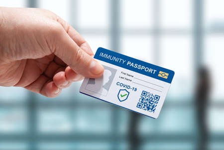 International passport on vaccination against COVID-19 for travel.