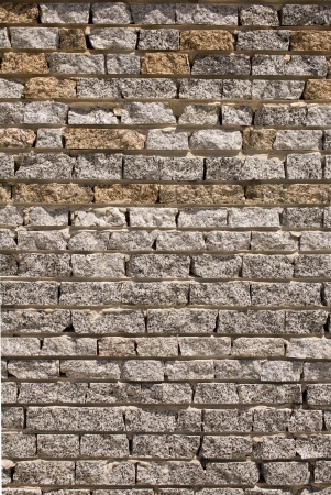 texture of the granite walls of the brickの写真素材