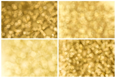 golden abstract background with lightsの写真素材