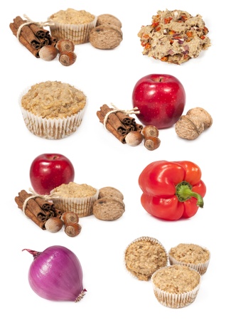 set with ingredients for a healthy food
の写真素材