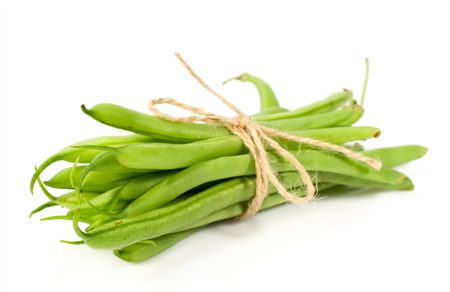 bunch of green beans の写真素材