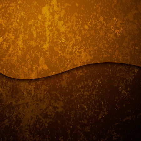 Brown shiny abstract background or texture with two shades of colorsの写真素材