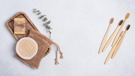 Natural self care and body care products. Eco-friendly bathroom and spa accessories. Zero waste...