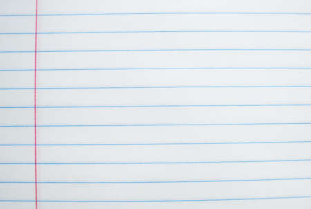 White sheet notebook in a strip. A place for text. High quality photoの写真素材