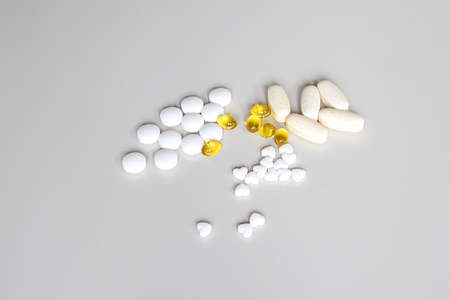 Pills. A set of drugs for raising immunity and preventing covid.