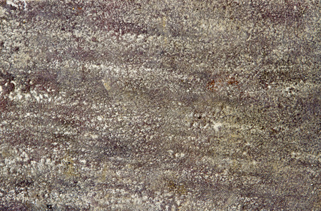 closeup concrete structure interspersed with rubbleの写真素材