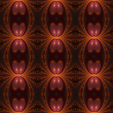 Kaleidoscopic wallpaper tiles