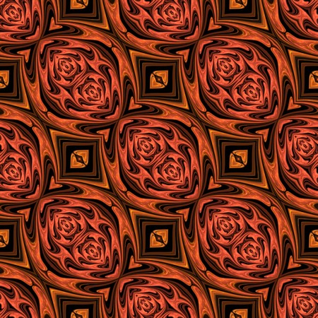 Kaleidoscopic wallpaper tiles