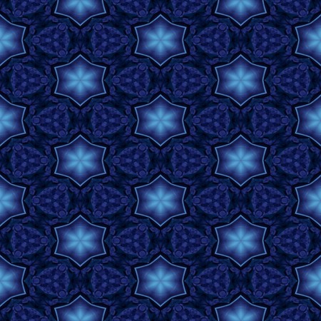 Kaleidoscopic wallpaper tiles