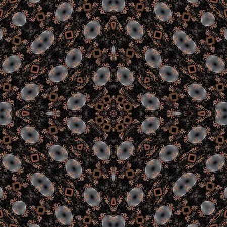 Kaleidoscopic wallpaper tiles