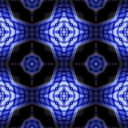 Kaleidoscopic wallpaper tiles