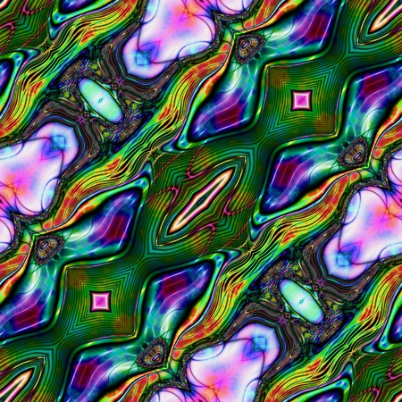 Kaleidoscopic wallpaper tilesの写真素材