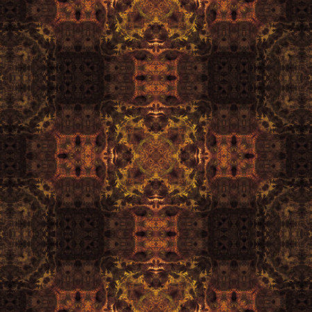 Kaleidoscopic wallpaper tiles