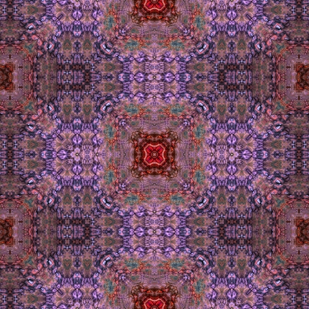 Kaleidoscopic wallpaper tiles