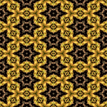 Kaleidoscopic wallpaper tiles