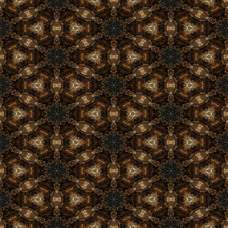 Kaleidoscopic wallpaper tiles